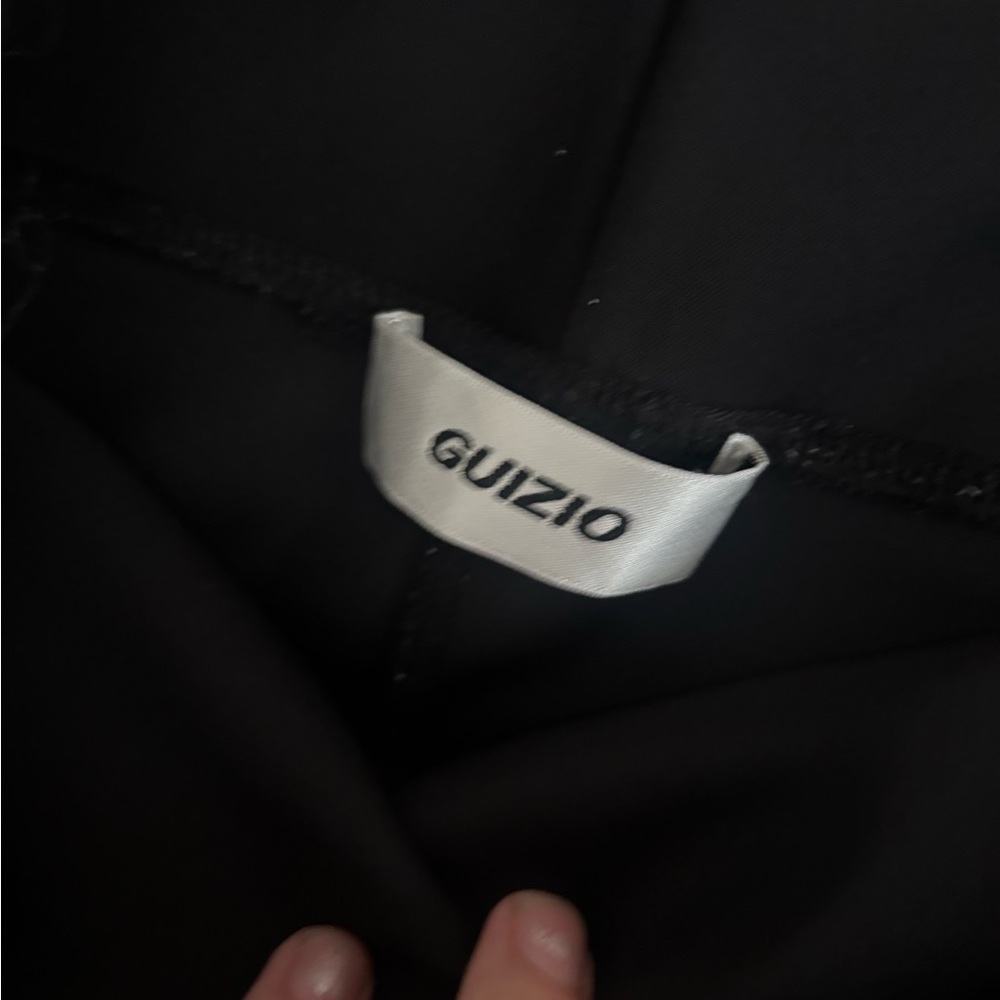 Guizio Classic Black High-Waist leggings - Picture 3 of 5